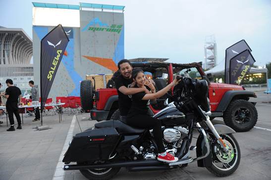 SALEWA助力2016北京欢乐冰雪嘉年华新人攀岩赛