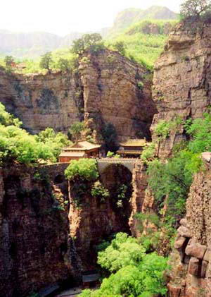 苍岩山风景区风景图