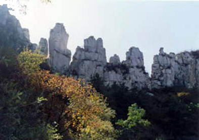 清凉山风景区风景图