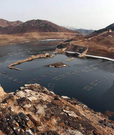 潘家口水库风景图