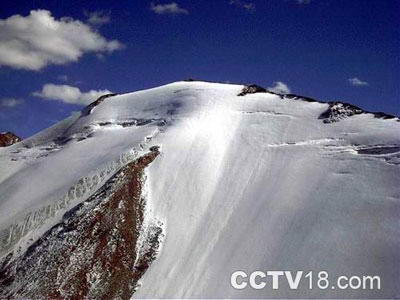 一号冰川风景图